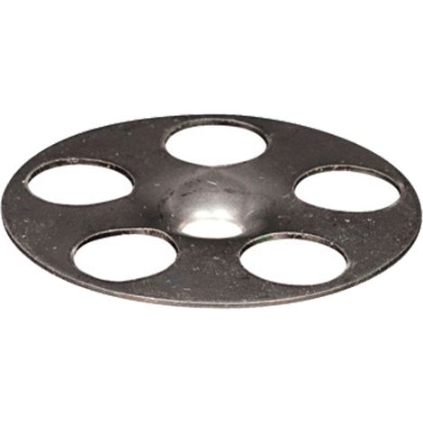 Fischer 100x Taco de aislamiento HV 36 perforado galvanizado - 004286