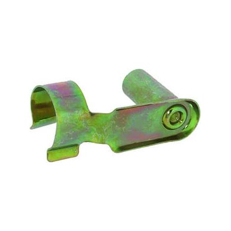 Sujetador - H: 39mm, ø: Eje: 10mm, Longitud del Eje: 23mm, ø: Pasador: 18mm