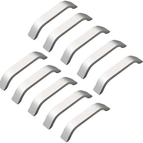 10 tiradores para muebles - Tiradores para armarios de cocina de 96 mm - Crezuo (1/4)
