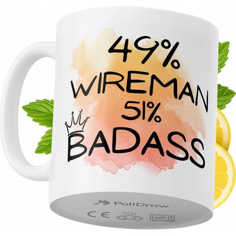 Lustige Tasse für Elektriker – Kaffee- oder Teetasse mit witzigem Textdesign – ideal für Geburtstage, Namenstage, Feiertage und besondere Anlässe. Hochwertige Tasse für Zuhause, Büro und Arbeit. Farbe