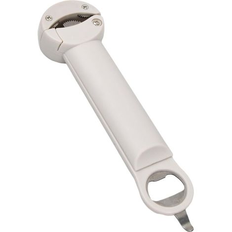 Apriscatole manuale multifunzionale 3 in 1, apribarattoli, apribottiglie di birra, utensile da cucina, design magnetico (1/4)