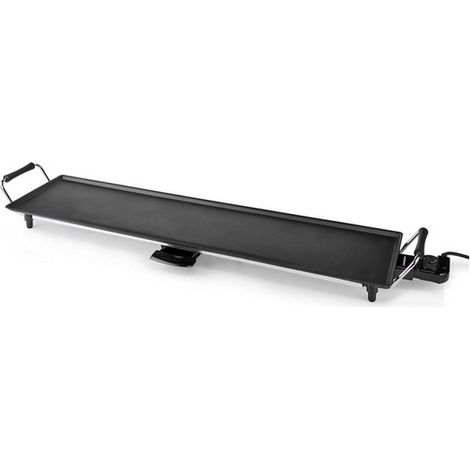 MELISSA Teppanyaki-Grillplatte / 1800 W / 90 x 23 cm / Antihaftbeschichtung / Einstellbarer Thermostat / Cool-Touch-Griffe