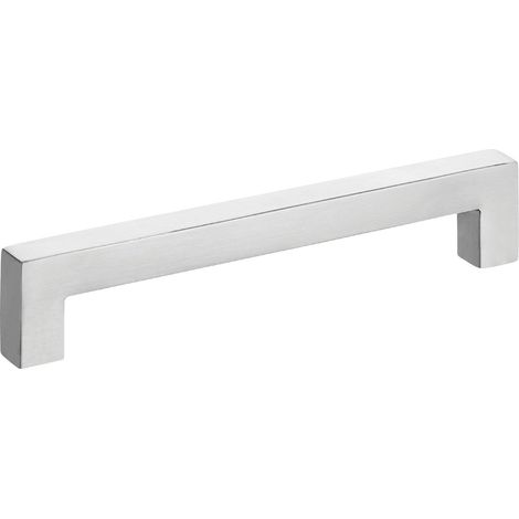 SOTECH Möbelgriff Küchengriff Schrankgriff Bohrlochabstand 160 mm, FormLine EDGE Echt Edelstahl gebürstet 175 x 35 mm, Vierkantrohr: 15 x 15 mm, 1 Stück (1/5)