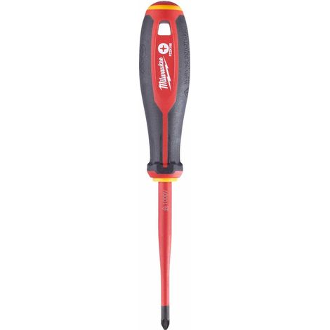 Milwaukee Tri-Lobe VDE Schraubendreher PZ2 X100 (1/5)