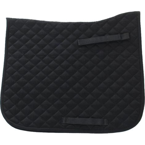 Protège-selle Hyspeed pour l'entraînement, taille cob/full, noir.