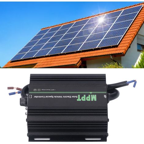 MPPT-Solarladeregler für Elektrofahrzeuge, Laderegler für Photovoltaik-Straßenbeleuchtung, Konstantspannung, einstellbar, mit LED-Statusanzeige (1/5)