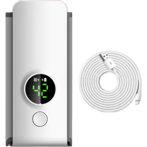 Chauffe-Biberon Rechargeable avec Réglage de la Température et Affichage de la Température, Chauffe-sein, Accessoires D'Alimentation (1/5)