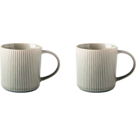 LAGUIOLE CUISSON - Lot de 2 mugs vert - "Jade"