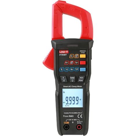 Herramienta de medición electrónica uni-t ut202bt Bluetooth 600 A 600 V
