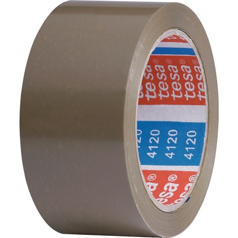 Tesa PVC-Packband 66m x 50mm braun STARK