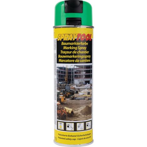 Spray Tracciatore 500ml Verde Fluo
