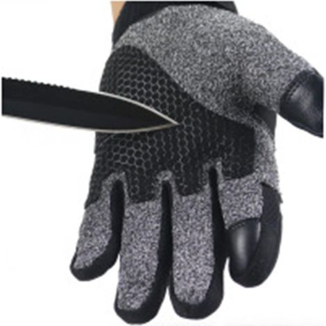 Gants résistants aux coupures, Gants tactiques anti-coupures et résistants aux coups de grade 5 for les fans de combat en plein air auto-défense équitation alpinisme Coupe extensible confortable. ( Co (1/5)