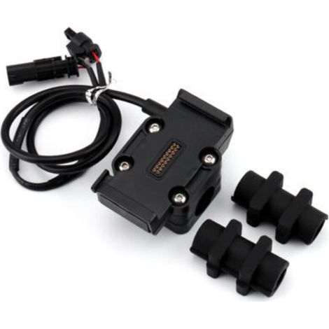 Station d'alimentation universelle, support de navigation pour téléphone portable, chargement sans fil, support pour cage de sécurité 12 mm/22 mm, adapté pour BMW R1250GS ADV R1200GS S100 (1/5)