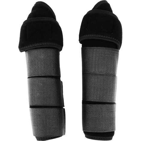 Protège-Tibias Pour Cheval - Tissu OK Élastique et Souple - Fermeture Velcro Renforcée - Protection Complète Pendant l'Équitation - Par Paire (1/5)