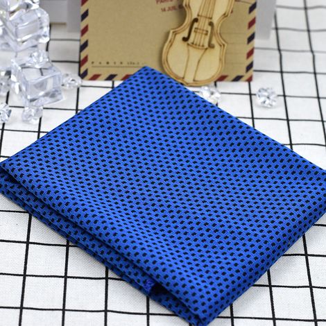 Schnelltrocknendes, doppelseitiges Mikrofaserhandtuch 76 x 152 cm – Tragbares Sporthandtuch für Yoga, Fitness und Schwimmen, Hellblau-x