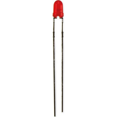 KINGBRIGHT LED, L-7113SRD-J4, Rot, 5 mm (T-1 3/4), 640 nm, 1800 mcd, 30°, Rund