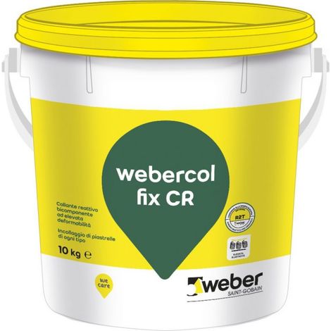 Webercol fix cr collante secchio kg 10