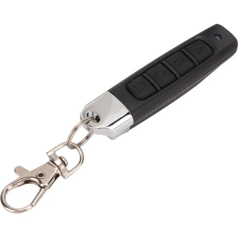 Télécommande de porte de garage clonée 433,92 MHz avec bouton d'apprentissage porte-clés et éclairage LED pour porte de garage et portail. (1/5)