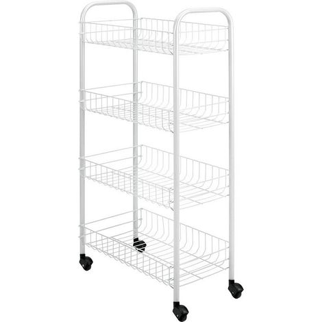 Carrello 4 P. Rett. Pisa 41X23 h 84 Metaltex (1/5)