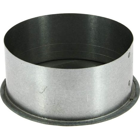 TEN – Tampon récupérateur de condensats en aluminium Ø139 – Accessoire pour fumisterie – Raccordement en apparent pour appareils à gaz et fioul