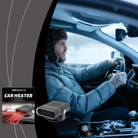 Chauffage de voiture, chauffage portable multifonctionnel pour chauffer, dégivrer et désembuer l'intérieur de votre voiture en hiver -- 1 pièce -- BIEMMEDUE (1/5)
