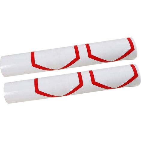 Autocollant Décoratif Géométrique Universel pour Carrosserie Voiture, Camion, Yacht - Rouge, Adhésif Auto, Sticker Latéral Extérieur (1/5)