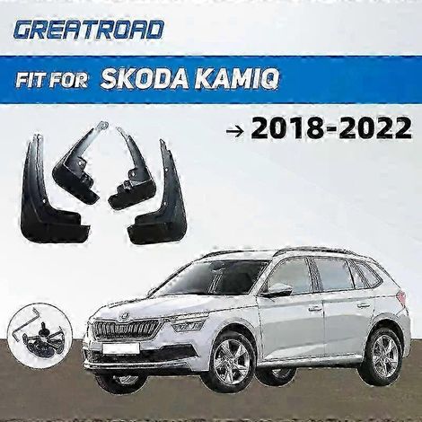Bavettes de protection avant et arrière pour SKODA Kamiq 2018-2022 (accessoires auto) (1/4)