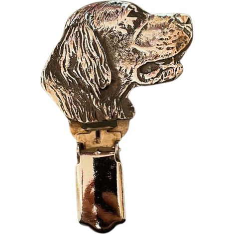 Irish Setter - Brosche mit Clip, Startnummernhalter, Geschenk zur Hundeausstellung von Art-Dog