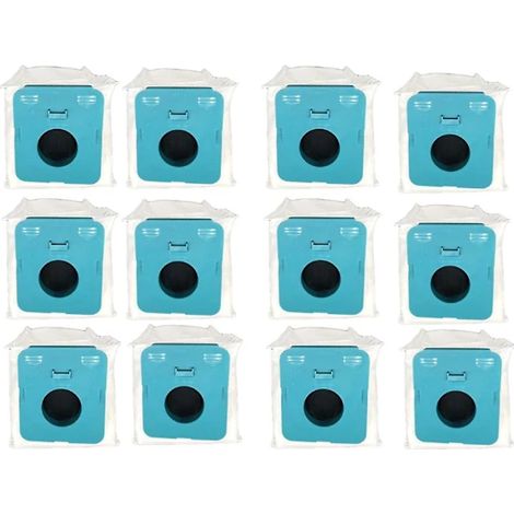 Lot de 12 sacs pour aspirateur sans fil Samsung Bespoke VS20A95923W Air-Jet (collecte de poussière)-AquaForge (1/4)