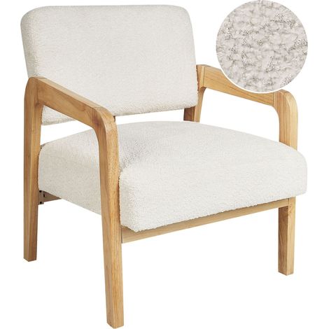 Armchair HJO Boucle Off-White (1/5)