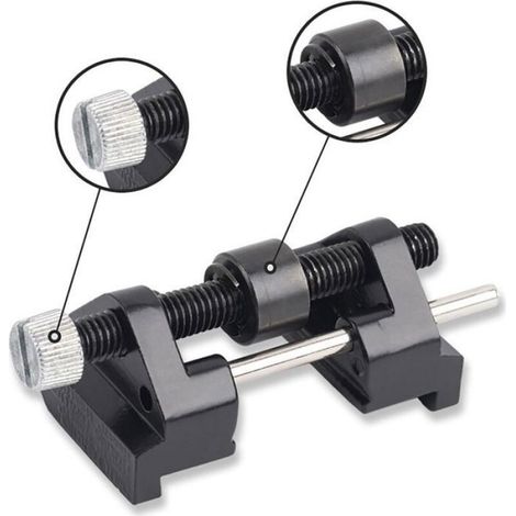 Aiguisoir, guide d'affûtage, metal rodage guide bois brut & chisel affutage avion fer rabots lames outil（Noir）-LIAIKI (1/5)