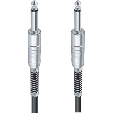 TRADE SHOP - Cavo Collegamento 2 Jack Da 6.5mm Mono 20mt Cavo Microfono Audio Stereo Jjack-05 - (1/3)