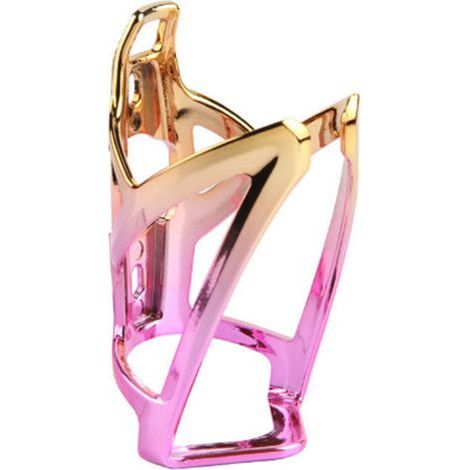 Porte-bidon léger avec vis pour vélo de route et VTT, rose (1/5)
