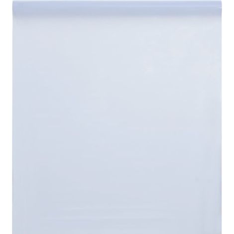 Fensterfolie Folie Sichtschutzfolie Statisch Matt Weiß PVC vidaXL (1/5)