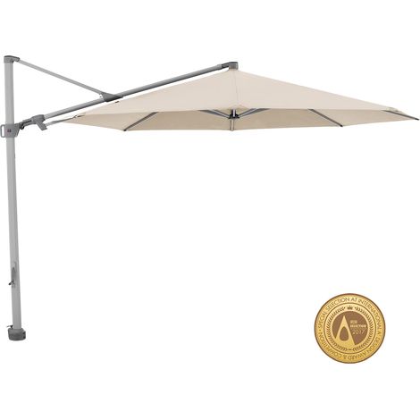 Knirps Sonnenschirm / Ampelschirm "Pendular" Ø 3,40 m, natur, Bezug aus 100% Polyester, Gestell aus Aluminium, 30,5 kg Sonnenschirm / Ampelschirm "Pendular 340", natur, Ø 340 cm