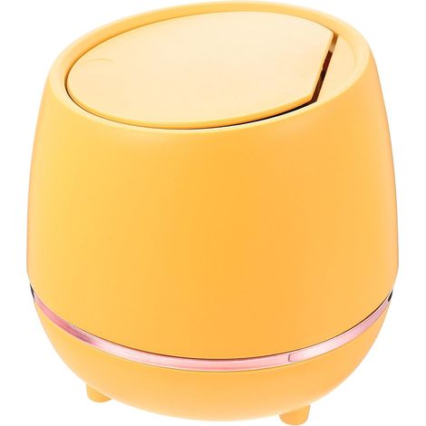 und Robustem Design Desktop aus Kunststoff Mülleimer mit