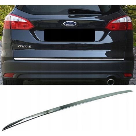 Ford Focus III Station Wagon. Striscia cromata. Sportello cromato (1/5)