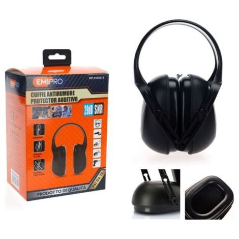 Casque antibruit - Casque antibruit pour le tournage, le sommeil, les études et l'industrie - Casque de protection et de réduction du bruit à isolation phonique (1/4)