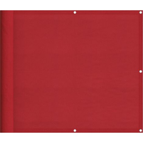 Maison Exclusive - Balkon-Sichtschutz Rot 90x800 cm 100% Polyeste