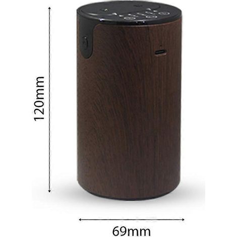 Ätherisches Öl-Diffusor für Zuhause, leiser, intelligenter Auto-Aroma-Diffusor mit zwei Düsen, auslaufsicher, 20 ml, klein