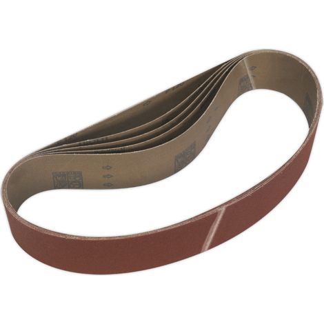 Sealey 50 x 686mm Sanding Belt 120Grit - Pack of 5 SB005