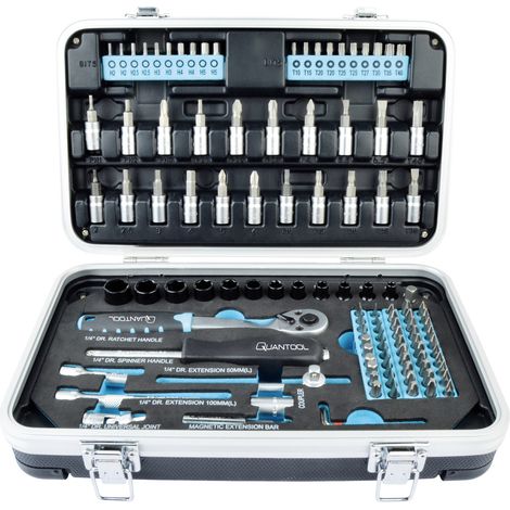 Brüder Mannesmann QUANTOOL Q25003 Bit-Set 116teilig 1/4" (6.3 mm) (1/5)