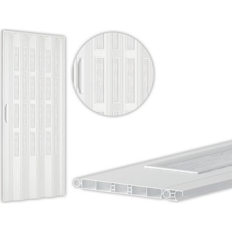 PANNELLI PVC H210 P/PORTE SOFF.BIA C/VETR