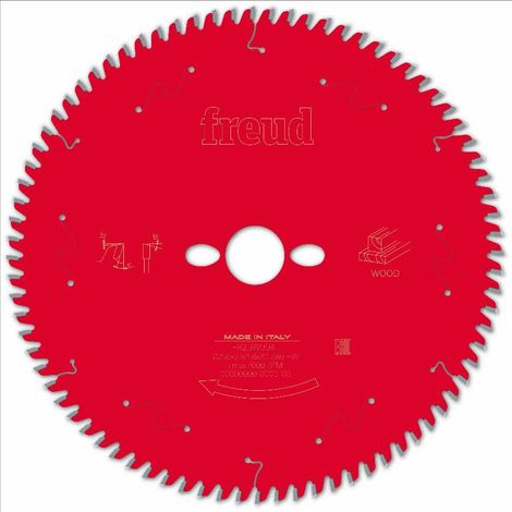 Lama per sega circolare portatile FREUD - Ø250 2,8/1,8 AL30 Z80 BA 5° - F03FS09777 -FR23W004T
