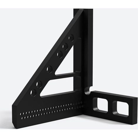 Règle multi-angle pour le travail du bois, règle de mesure multi-angle 3D,Outil de traçage de mesure d'équerre de charpentier (1/5)