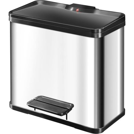 Hailo  Bidone a pedale Öko  trio Plus L  capacità 3 x 9 l  (1/5)