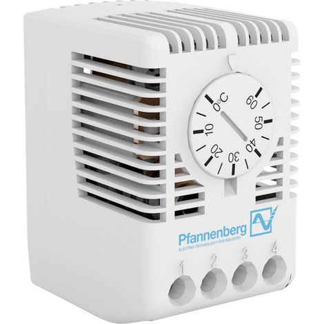 Pfannenberg Schaltschrank-Thermostat FLZ 510 THERM. 3K 0°..+60°C 250 V/AC 1 Wechsler (L x B x H) 47. (1/4)