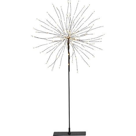 3D-LED-Standstern "Firework", schwarz, 120 LED