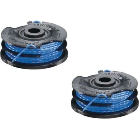 Packung mit 3 Spulen 1,5 mm doppelt verdrillter Schnur für Rasentrimmer - RAC109 (1/3)