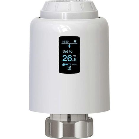 Tuya WLAN-Thermostat, TRV-Heizkörperstellantrieb, programmierbares Thermostatventil, Smart Life Temperaturregler (1/5)